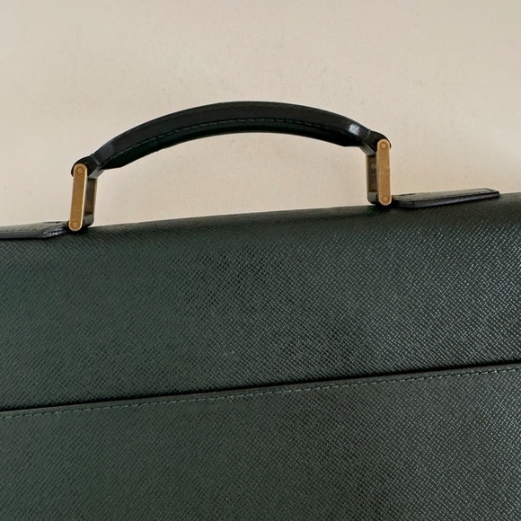 Louis Vuitton Kourad Leather Satchel Serviette Ambassadeur Briefcase business ba - Picture 12 of 12